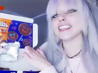 나는 만든 에이 representation 의 내 자신 에 에이 어릿 광대 사탕 과자 • paleta payaso •