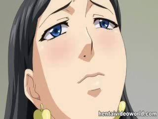 Internal jizz shot for Big Boobs manga hooker