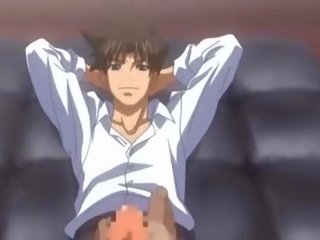 Hentai big boobs bounce while fuck