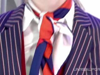 Unreal Pron 01 the Stewardess, Free Madthumbs Mobile HD sex clip