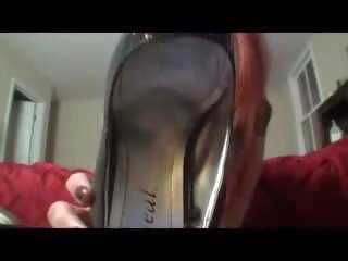 Voluptuous shoeplay and JOI