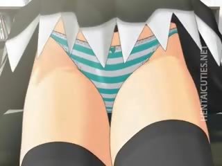 3d anime gyz slurping a big kotak