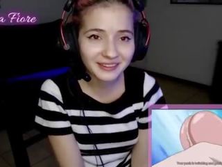 18yo youtuber 得到 性 aroused 看 無盡 中 該 流 和 手淫 - 艾瑪 fiore