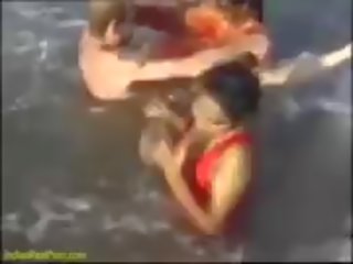 Indisch strand spaß mit glücklich ende, kostenlos dreckig film 88