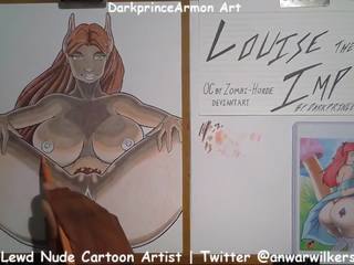 Coloring louise các imp tại darkprincearmon nghệ thuật: độ nét cao bẩn quay phim 55