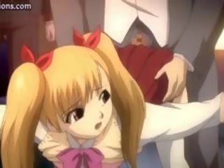Animeeritud teenie nukk suu perses