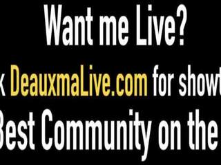 Nubile Muff Diver Deauxma Pleases Younger Girl's Tight