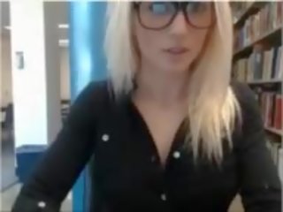 Concupiscent adolescent Library Cam, Free My Cam x rated video film d3