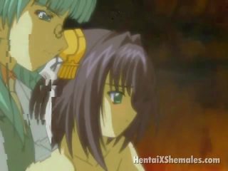 Green haired anime gyzlaşan erkek sikiş a hottie chick`s dar tutmak