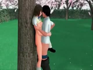 Dessin animé 3d publique adulte vidéo