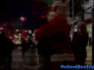 Turist në amsterdam vizita i kuq dritë zonë
