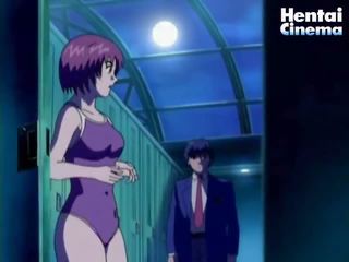 Lonely manga hottie gets fucked in the locker room