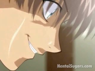 Gyzykly manga minx getting virgin amjagaz sikilen by a massive phallus