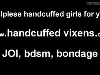 I Cant Escape These Handcuffs No Matter what I Do JOI