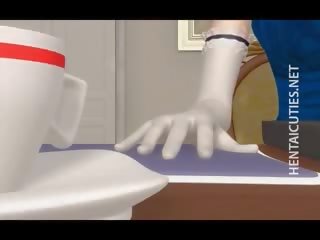 3d hentaý lezbiýanka maids rubbing pussies