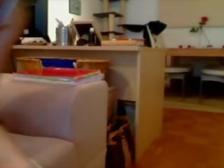 Extraordinary chick masturbates on webcam 30