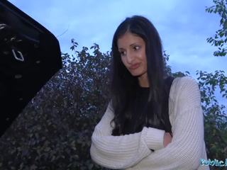 Pubblico agente coco bacio fissare il mio auto e cazzo il mio fica.