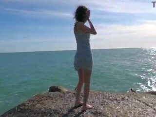 Monster penis Destroy Small Hairy Ass 18yo Luna with Body Weight of Only 35 kilograms and Cum on Mouth VG113