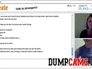 32DD boobs young female in omegle showing boobs to big phallus - DumpCams.com