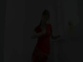 Teen home alone toying her butt