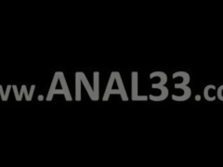Three Anal Women Acrobats Dildoing Anus