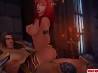 Big süýji emjekler alexstrasza gets fucked hard by big gotak: kirli clip 3d