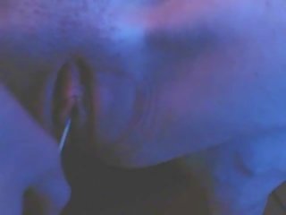 Lassie teases and tickles her pumped cunt