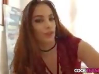 Teasing babe Gagging on cock in POV, Free adult movie a3