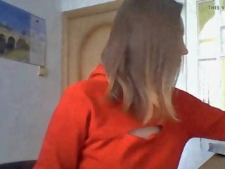 Mladý žena show mě ji podprsenka na ji kancelář, volný x jmenovitý klip 77