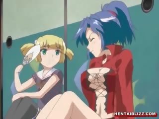 Attractive Japanese Hentai Gets Squeezed Her Bigboobs And Poked