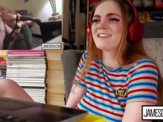 Carly rae veranos reacts a james deen vs abbie maley - honest adulto película reactions - hpr10