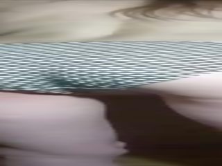Gioie bikini pantaloni provare su haul - magrissima, biondo e lungo dai capelli travestimento cd canzonatura e cumming