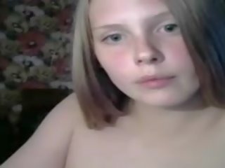 Charming Russian Teen Trans teenager Kimberly Camshow