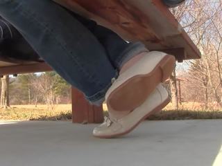 Nový modelu 7 bílý loafer shoeplay plný show