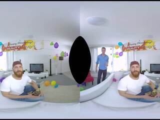 Two Hung adolescents Stick Their Man Meats Inside of a smashing Dame's Cushiony Cum Container