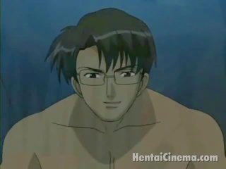 Provocative Brunette Manga Minx Getting Miniature Cooter Drilled By A Giant shaft And Giving Oral sex clip