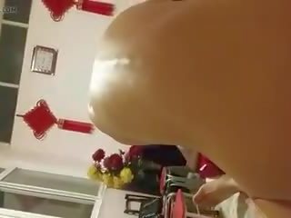 Moj kitajka ljubko damsel pri domov in vodi ljubezen da me