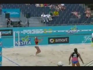 Exceptional vollyball palaikymo komanda šokiai kaip sluts