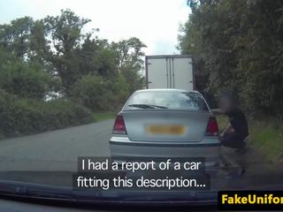 聯合王國 警察 stops 金發 到 他媽的 她的 屁股: 免費 高清晰度 性別 電影 2a