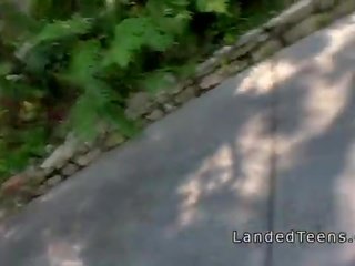 Dospívající ofina v trees jen po boj s bf