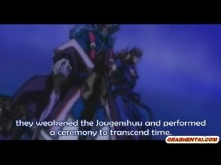 Anime enchantress Caught And Drilled By Tentacles