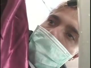 双方向 男と男の女性 医師 と 看護師 パート 1, フリー x 定格の フィルム ccで