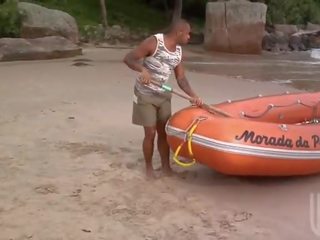 Wildest çokollatë nimfë bonking i madh çokollatë zonker mashkull alfresco