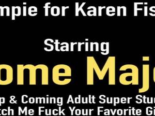 Older damsel karen fisher takes big ireng phallus by rome.