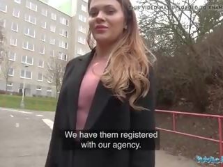 Public Agent Russian Shaven Pussy Fucked for Cash: adult movie 89