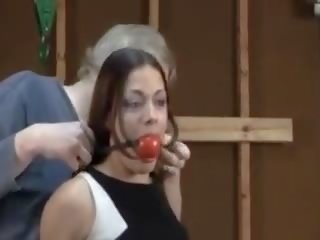A skutečný party-gag: volný bondáž špinavý film film a0