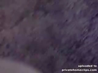 Wings in bikini stays on knees and deepthroats member