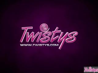 Twistys - Sara Luvv Starring at Fishnet Fox: Free dirty film 60