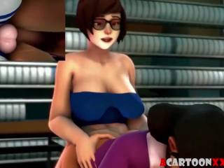 Big phallus futanari mei fucks grown-up lady, sikiş movie 4c