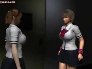 Big Meloned Animated streetwalker Gets Hammerd
